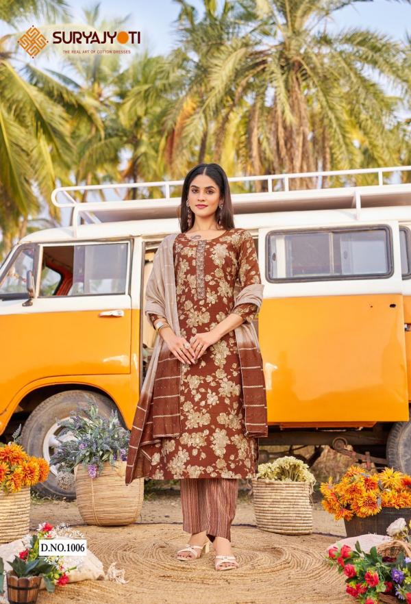 Suryajyoti Nayantara Vol-1 – Kurti Pant With Dupatta